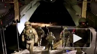 Появилось видео отправки миротворцев в Карабах