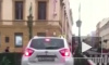 Автоледи прокатилась по Итальянскому мосту