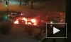 В Новосибирске загорелся автобус с 35 пассажирами