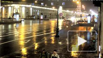 Ночью в Петербурге столкнулись машины из-за неработающего светофора