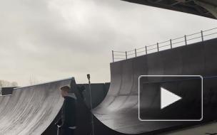 Под мостом Бетанкура в Петербурге открыли скейт-парк
