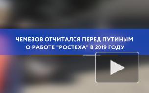 Чемезов отчитался перед Путиным о работе "Ростеха" в 2019 году