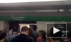 Видео: на станции "Гостиный двор" сломался поезд, на платформе давка