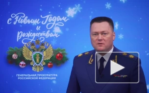 Генпрокурор России поздравил граждан с наступающим Новым годом и Рождеством