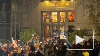 В Тбилиси прошла акция протеста из-за приезда Познера