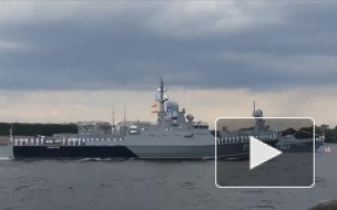 В Петербурге прошел Главный военно-морской парад