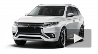 Mitsubishi представила гибридный внедорожник Outlander PHEV Concept-S