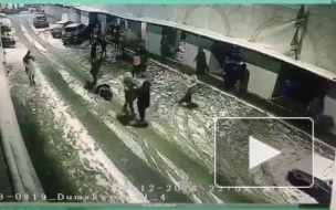 В сети появилось видео массовой драки на Думской улице 