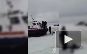 В Финском заливе спасли 15 рыбаков
