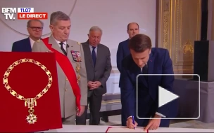 Макрон снова вступил в должность президента Франции
