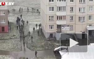 В Минске начались первые задержания протестующих 