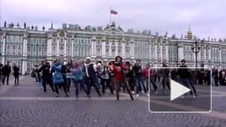 k-pop Rainbow Flashmob in Saint Petersburg 30.10.2011