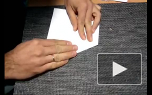 Видео-урок вырезания снежинки из бумаги