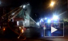 В Москве горит старая пожарная вышка