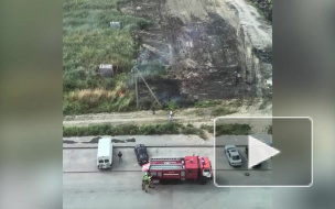 В Шушарах техника задела электрический провод и дом остался без света