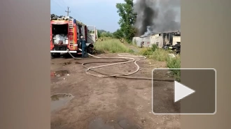 Спасатели локализовали пожар в Пушкинском районе