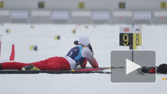 Россиянин выиграл спринт на чемпионате Европы по биатлону