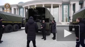 Кадыров показал новые "Уралы" для чеченских подразделений в зоне СВО