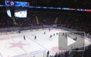 СКА одержал разгромную победу над «Слованом», забив 6 шайб