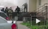 Видео: на Софийской тушили помещение для дворника