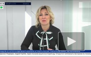 Захарова прокомментировала заявления об унижении Борреля в России