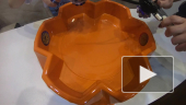 Бейблэйд Берст. Вайврон VS Лонгинус. Beyblade game. Beyblade battle.  Бейблэйд Берст. Вайврон VS Лонгинус. Beyblade game. Beyblade battle.