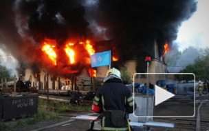 Страшному пожару в Невском районе Петербурга присвоили второй номер сложности