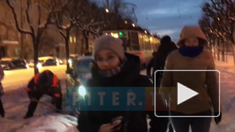 Трамвайный затор от Зольной улицы до Таллинской ликвидирован