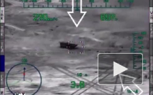 Появилось уникальное видео уничтожения объектов ИГИЛ вертолетами Ми-28н