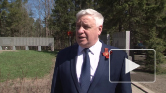 Жители Выборга спели "День Победы"