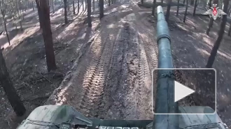 Минобороны показало кадры боевой работы экипажей танков Т-72