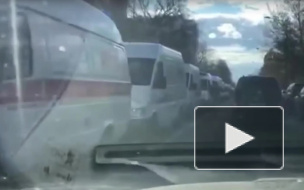 В оперштабе назвали причину пробки возле клиники ФМБА в Химках