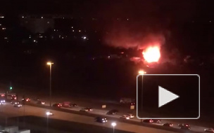 Видео: в Приморском районе загорелся частный одноэтажный дом 