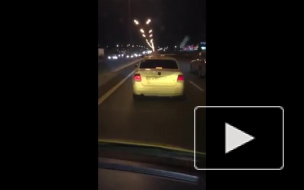 В Москве водитель иномарки пытался спровацирывать ДТП со скорой