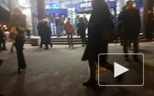 Эвакуация ТРК "Академ-Парк" попала на видео