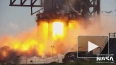 Ракета-носитель SpaceX загорелась в ходе испытаний