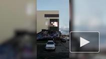 В Новосибирске на уличном экране пустили порно