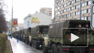 В Москву вводят подразделения внутренних войск