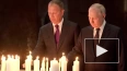 Путин зажег свечу у монумента "Скорбящая мать" на ...