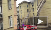На улице Савушкина загорелась жилая квартира