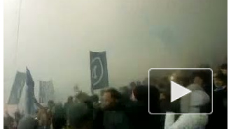 Среди хулиганских «подвигов» зенитовских фанатов – сожжение флага Турции