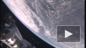 Впечатляющее видео от NASA урагана "Дебби" появилось в интернете