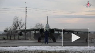 Минобороны показало кадры боевой работы экипажей Су-25СМ