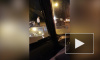 Видео: на Октябрьской набережной в аварии пострадал мотоциклист