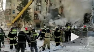 Жителей дома, обрушенного после взрыва газа в Новосибирске, переселят