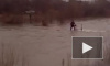 Спасение утонувшего на тракторе мужчины под Новосибирском попало на видео