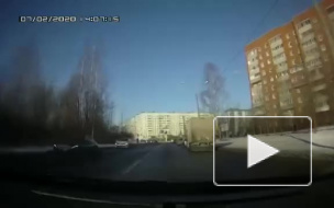 В Приморском районе водитель сбил пешехода, переходившего дорогу на зеленый свет