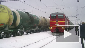 В Вологодской области крушение грузового состава, поезда опаздывают в Петербург