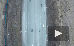 На трассе М-11 начались работы над одним из самых сложных участков