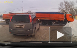 Авария на перекрестке Большевистской и Днепрогэсовской.